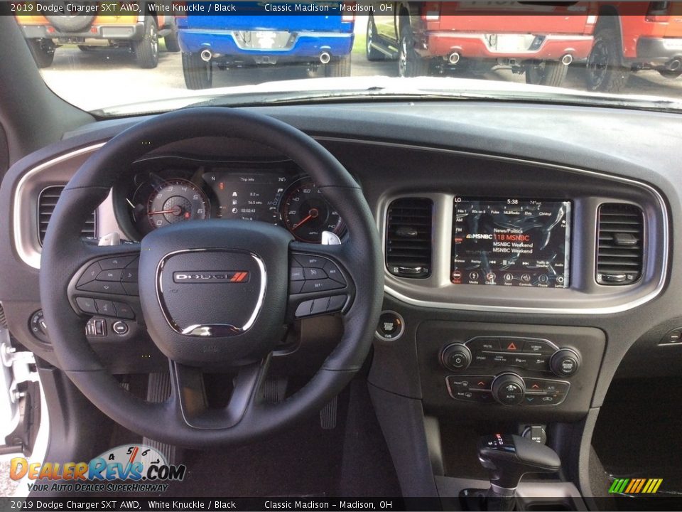 2019 Dodge Charger SXT AWD White Knuckle / Black Photo #3