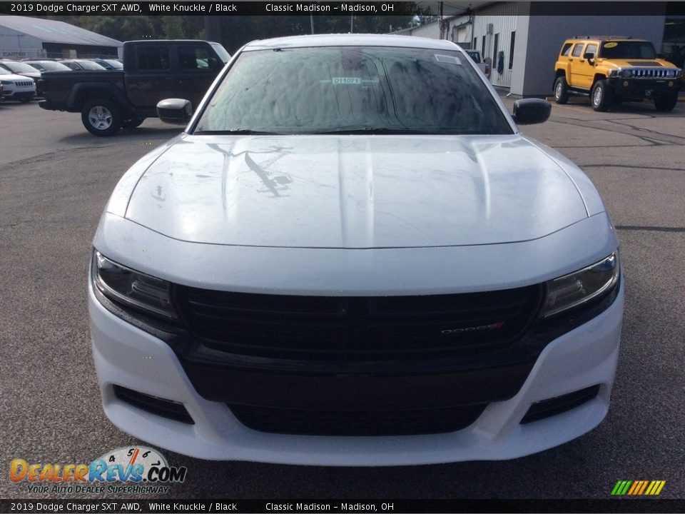 2019 Dodge Charger SXT AWD White Knuckle / Black Photo #4