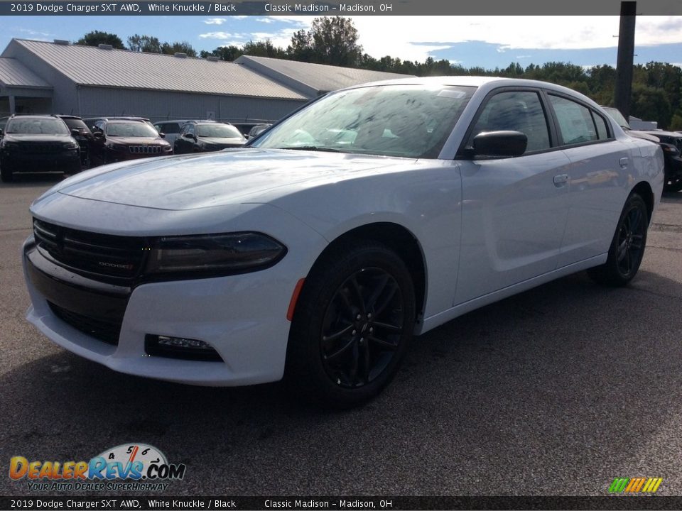 2019 Dodge Charger SXT AWD White Knuckle / Black Photo #5