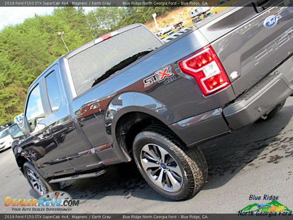 2019 Ford F150 STX SuperCab 4x4 Magnetic / Earth Gray Photo #33
