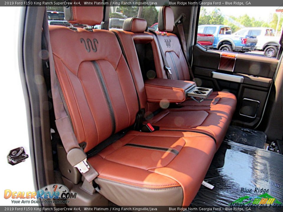 2019 Ford F150 King Ranch SuperCrew 4x4 White Platinum / King Ranch Kingsville/Java Photo #12