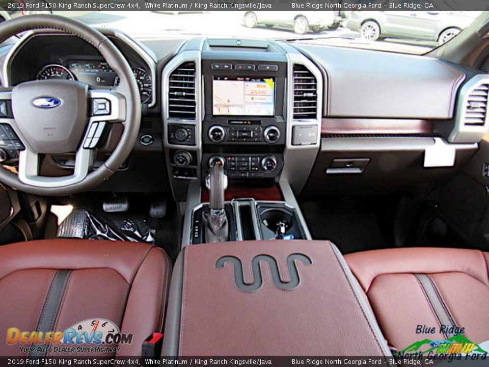2019 Ford F150 King Ranch SuperCrew 4x4 White Platinum / King Ranch Kingsville/Java Photo #15