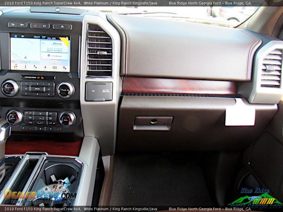 2019 Ford F150 King Ranch SuperCrew 4x4 White Platinum / King Ranch Kingsville/Java Photo #16