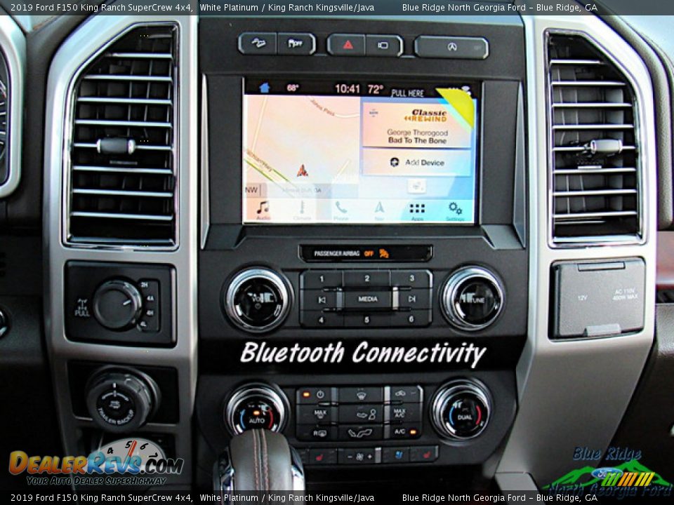 2019 Ford F150 King Ranch SuperCrew 4x4 White Platinum / King Ranch Kingsville/Java Photo #18