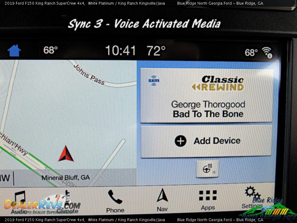 2019 Ford F150 King Ranch SuperCrew 4x4 White Platinum / King Ranch Kingsville/Java Photo #19