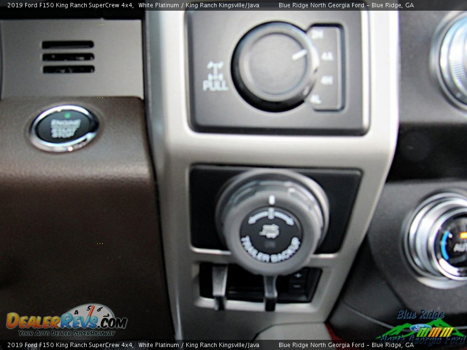 2019 Ford F150 King Ranch SuperCrew 4x4 White Platinum / King Ranch Kingsville/Java Photo #23