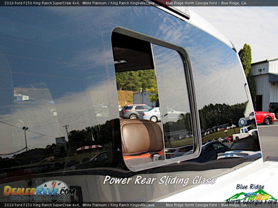 2019 Ford F150 King Ranch SuperCrew 4x4 White Platinum / King Ranch Kingsville/Java Photo #25