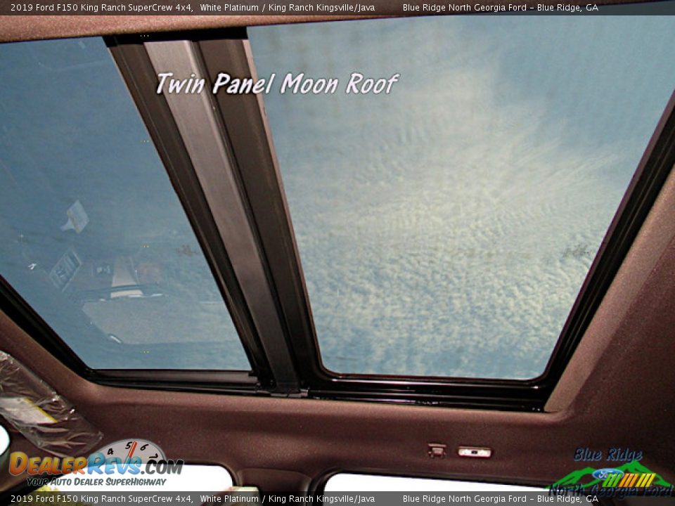 2019 Ford F150 King Ranch SuperCrew 4x4 White Platinum / King Ranch Kingsville/Java Photo #26