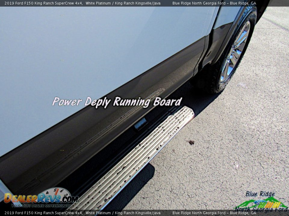 2019 Ford F150 King Ranch SuperCrew 4x4 White Platinum / King Ranch Kingsville/Java Photo #27