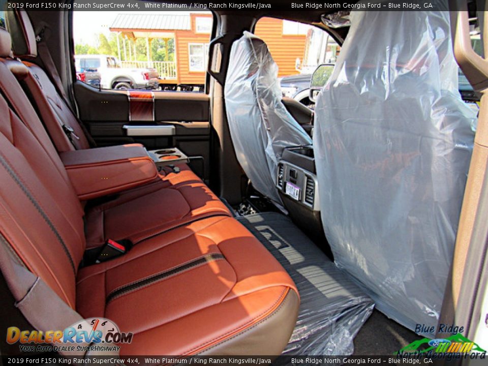 2019 Ford F150 King Ranch SuperCrew 4x4 White Platinum / King Ranch Kingsville/Java Photo #34