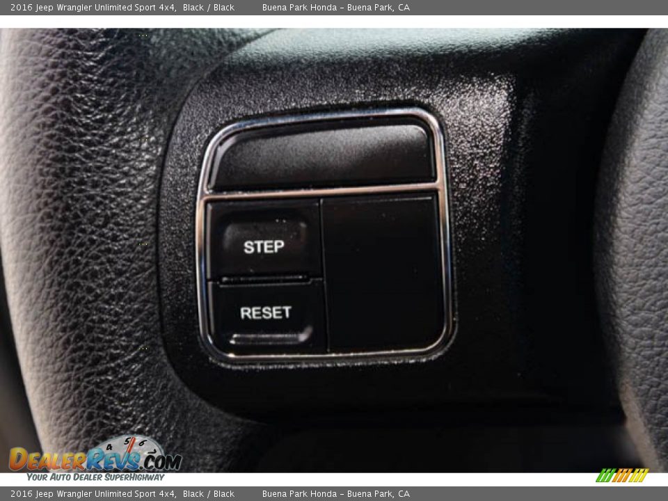 2016 Jeep Wrangler Unlimited Sport 4x4 Black / Black Photo #14