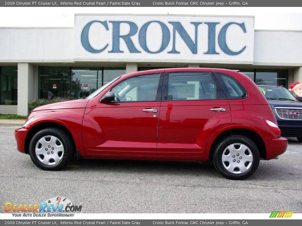 2009 Chrysler PT Cruiser LX Inferno Red Crystal Pearl / Pastel Slate Gray Photo #1