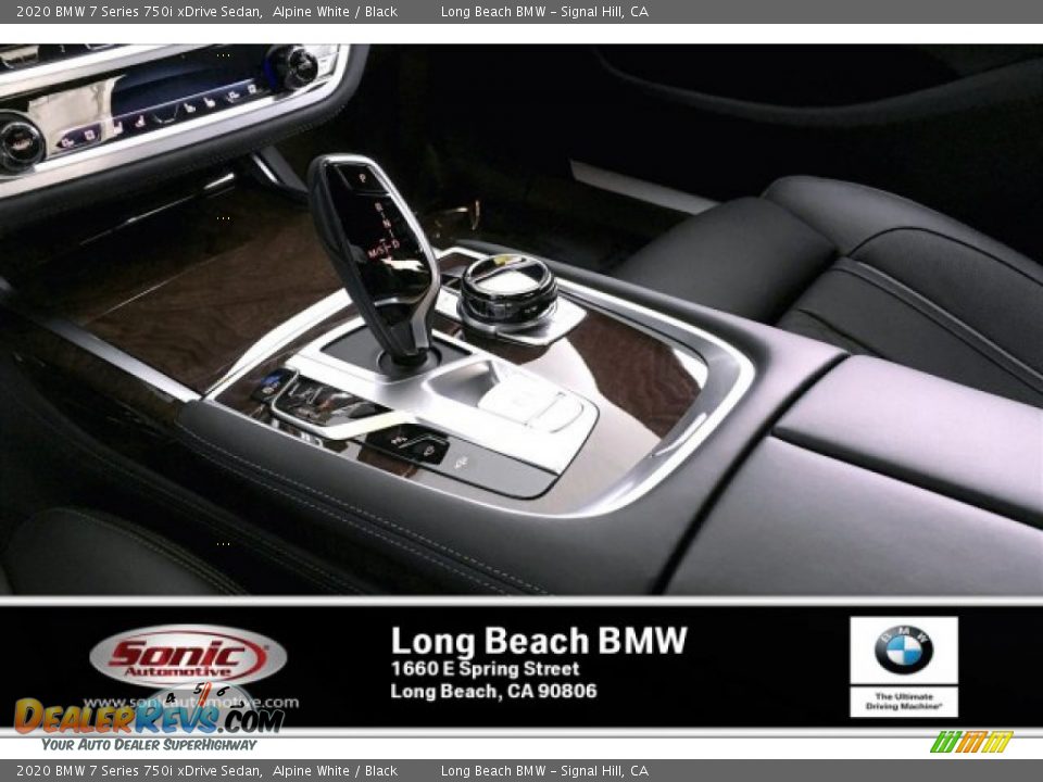 2020 BMW 7 Series 750i xDrive Sedan Alpine White / Black Photo #6