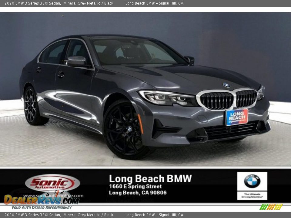 2020 BMW 3 Series 330i Sedan Mineral Grey Metallic / Black Photo #1