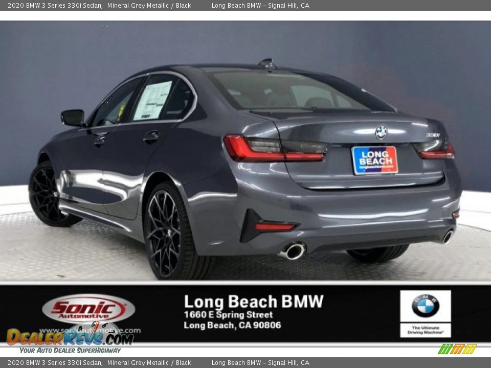 2020 BMW 3 Series 330i Sedan Mineral Grey Metallic / Black Photo #2