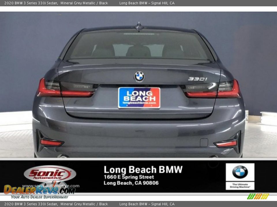 2020 BMW 3 Series 330i Sedan Mineral Grey Metallic / Black Photo #3