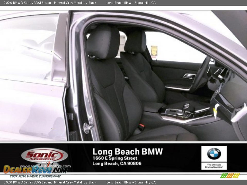 2020 BMW 3 Series 330i Sedan Mineral Grey Metallic / Black Photo #7