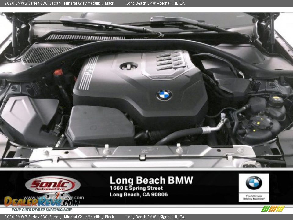2020 BMW 3 Series 330i Sedan Mineral Grey Metallic / Black Photo #8