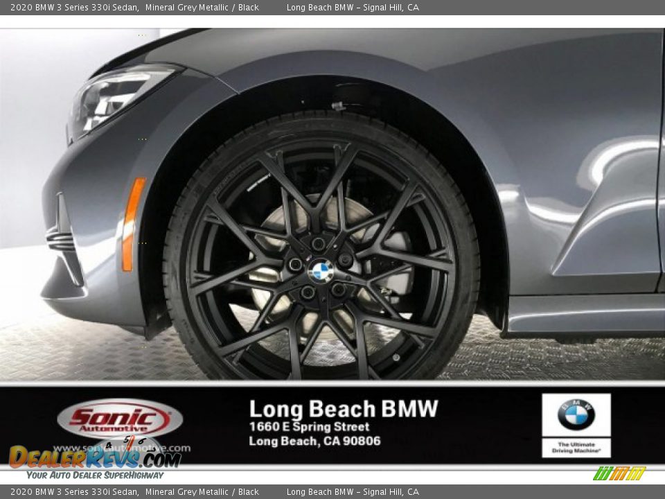 2020 BMW 3 Series 330i Sedan Mineral Grey Metallic / Black Photo #9