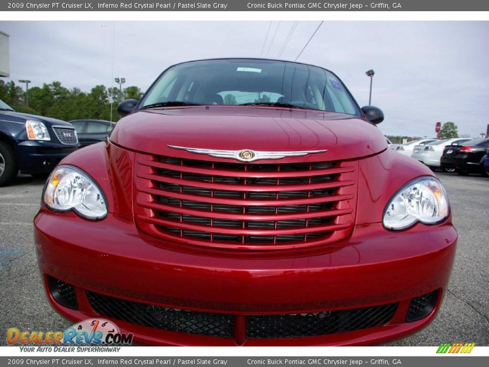2009 Chrysler PT Cruiser LX Inferno Red Crystal Pearl / Pastel Slate Gray Photo #3