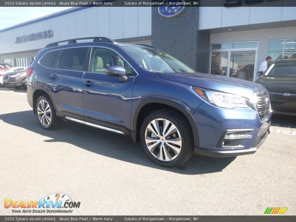 2020 Subaru Ascent Limited Abyss Blue Pearl / Warm Ivory Photo #1
