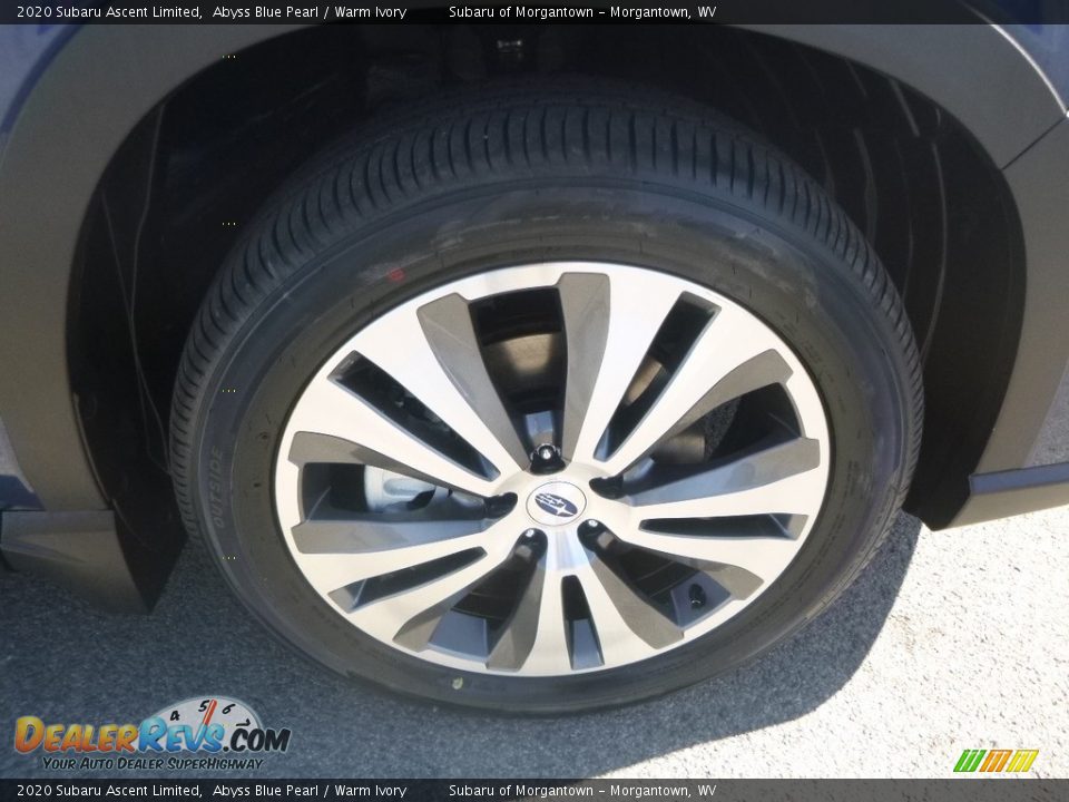 2020 Subaru Ascent Limited Abyss Blue Pearl / Warm Ivory Photo #2