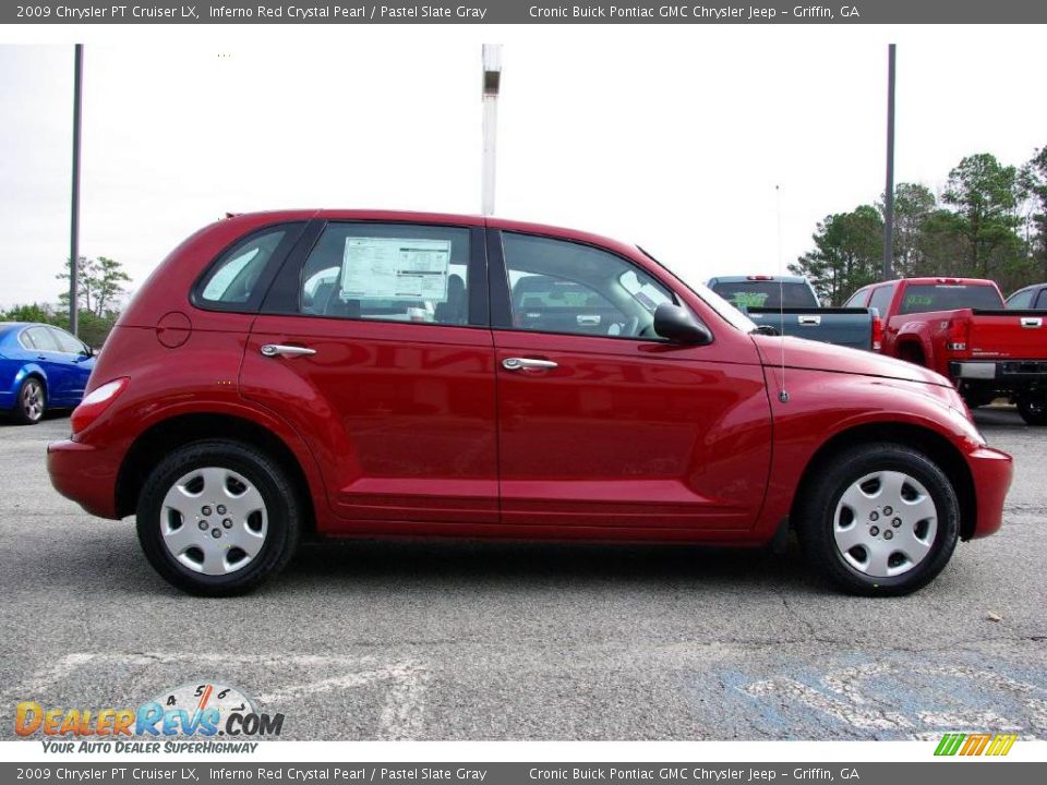 2009 Chrysler PT Cruiser LX Inferno Red Crystal Pearl / Pastel Slate Gray Photo #5