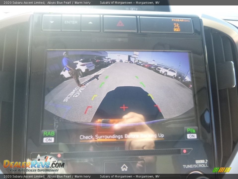 2020 Subaru Ascent Limited Abyss Blue Pearl / Warm Ivory Photo #19