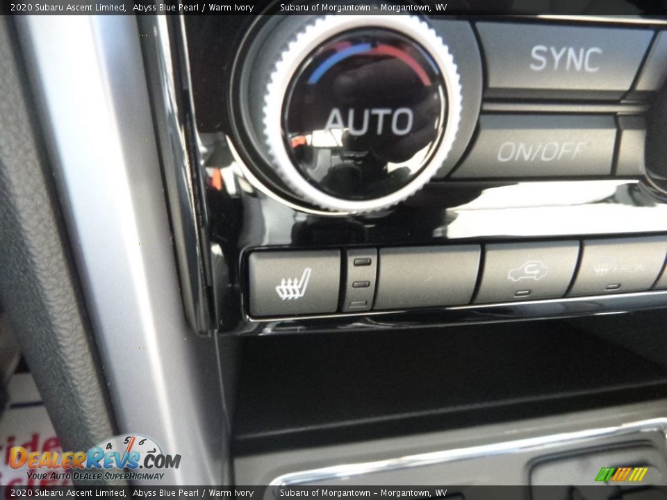 2020 Subaru Ascent Limited Abyss Blue Pearl / Warm Ivory Photo #20