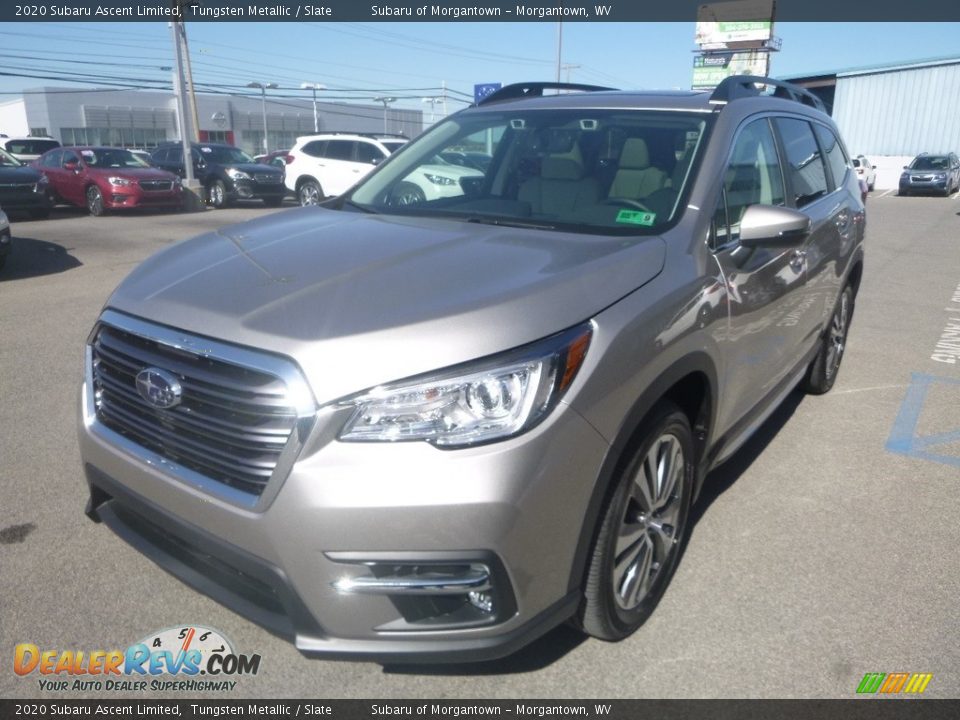 2020 Subaru Ascent Limited Tungsten Metallic / Slate Photo #8