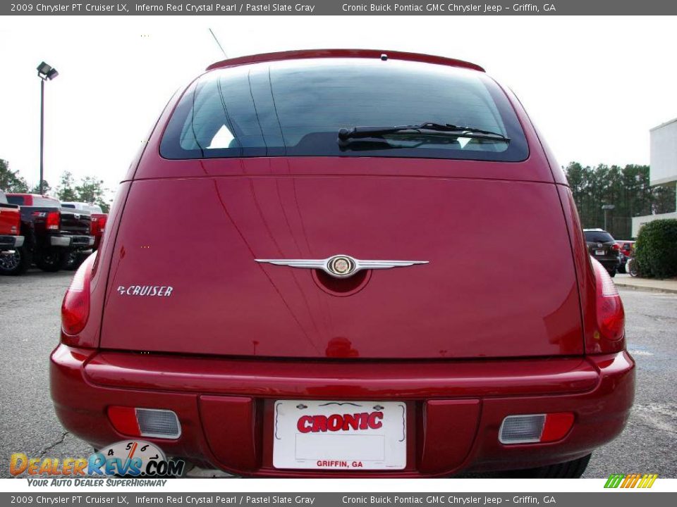 2009 Chrysler PT Cruiser LX Inferno Red Crystal Pearl / Pastel Slate Gray Photo #7
