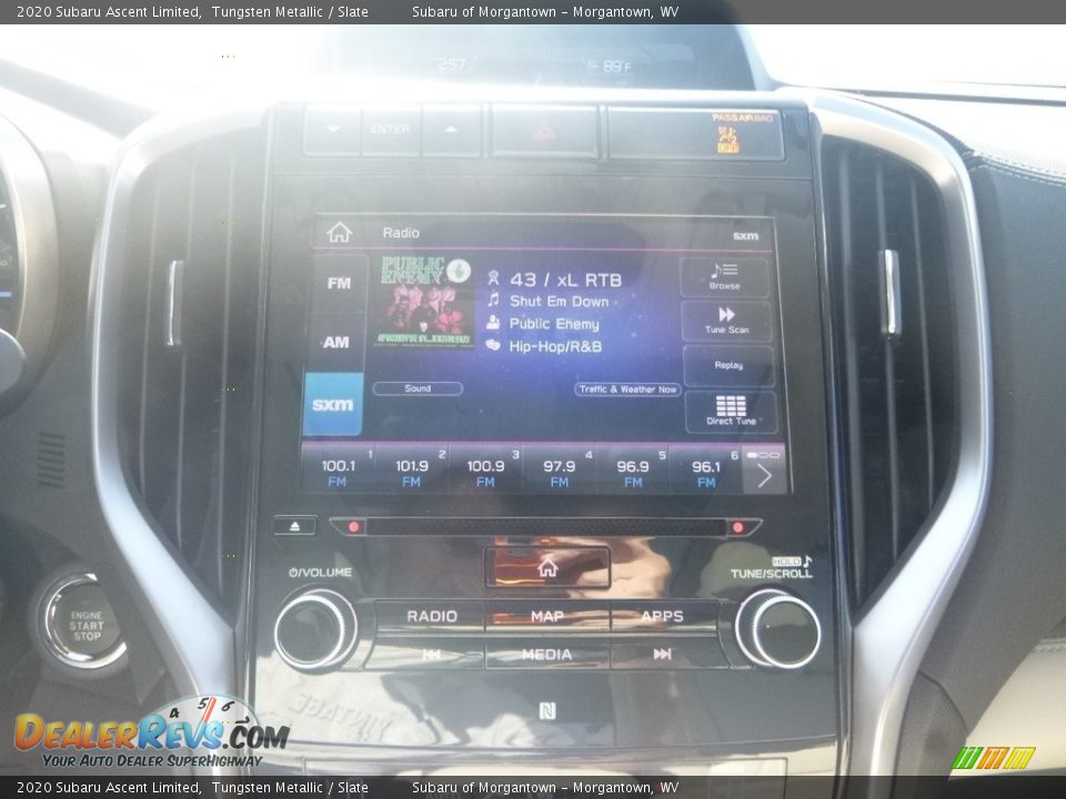 2020 Subaru Ascent Limited Tungsten Metallic / Slate Photo #18