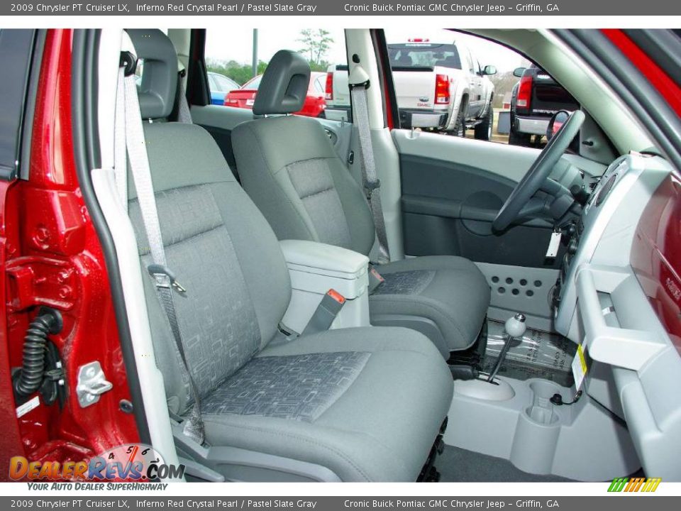 2009 Chrysler PT Cruiser LX Inferno Red Crystal Pearl / Pastel Slate Gray Photo #12