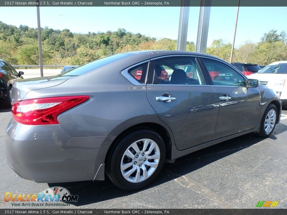 2017 Nissan Altima 2.5 S Gun Metallic / Charcoal Photo #9