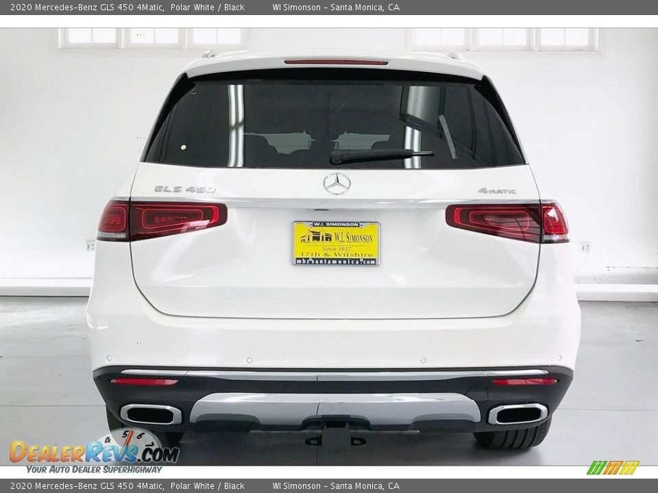 2020 Mercedes-Benz GLS 450 4Matic Polar White / Black Photo #3
