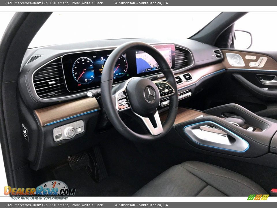2020 Mercedes-Benz GLS 450 4Matic Polar White / Black Photo #4