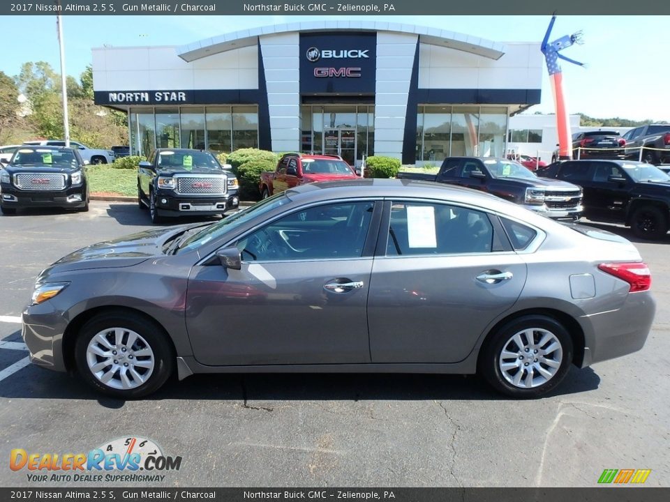 2017 Nissan Altima 2.5 S Gun Metallic / Charcoal Photo #13