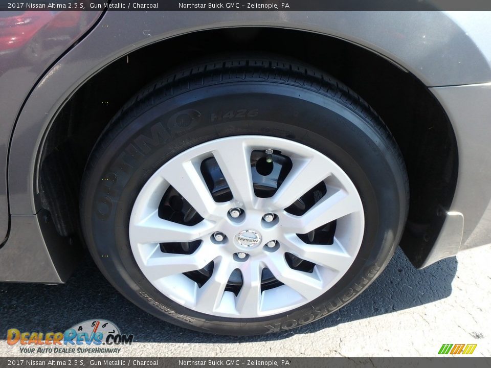 2017 Nissan Altima 2.5 S Gun Metallic / Charcoal Photo #14