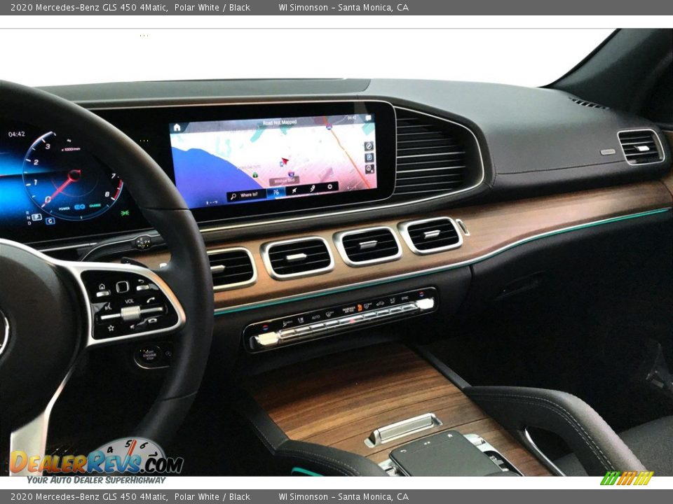 2020 Mercedes-Benz GLS 450 4Matic Polar White / Black Photo #6