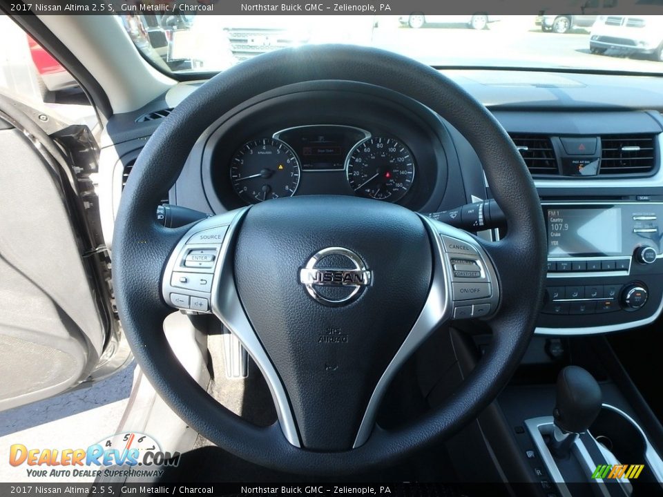 2017 Nissan Altima 2.5 S Gun Metallic / Charcoal Photo #24