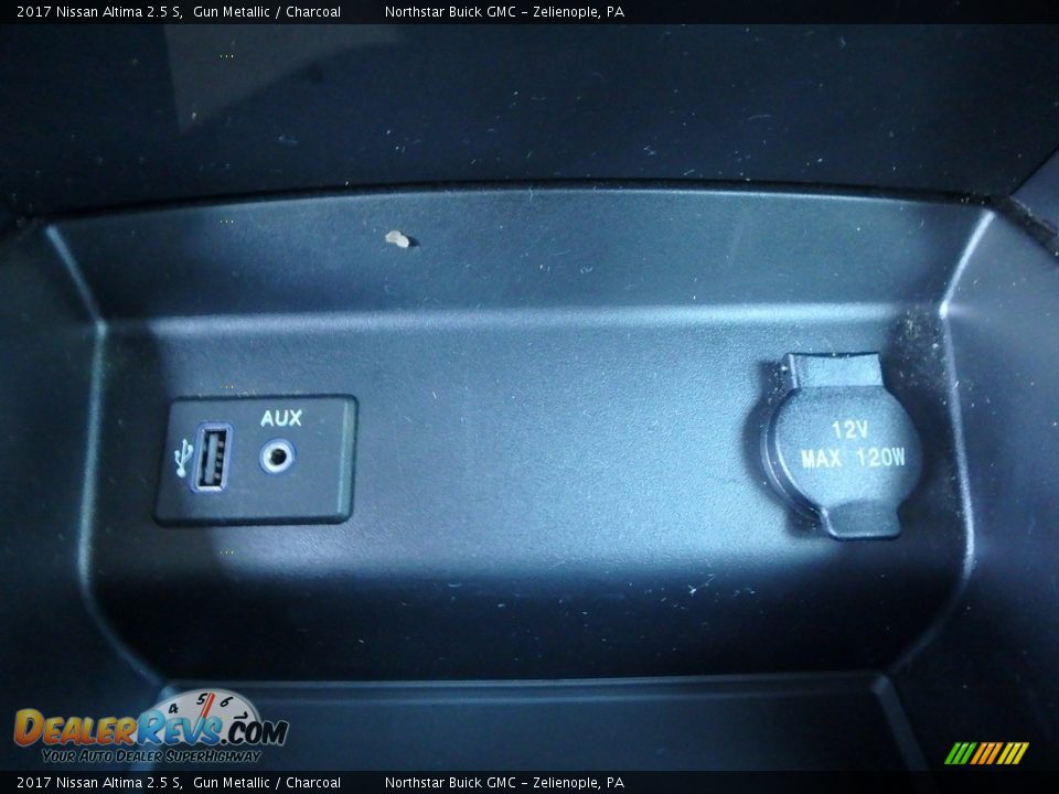 2017 Nissan Altima 2.5 S Gun Metallic / Charcoal Photo #26