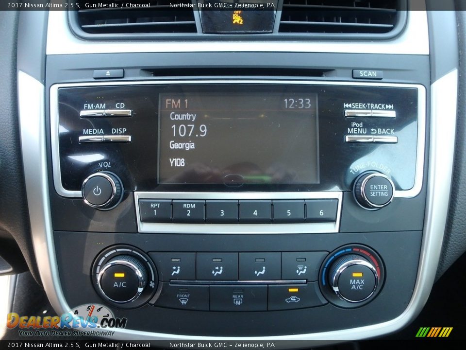 2017 Nissan Altima 2.5 S Gun Metallic / Charcoal Photo #27