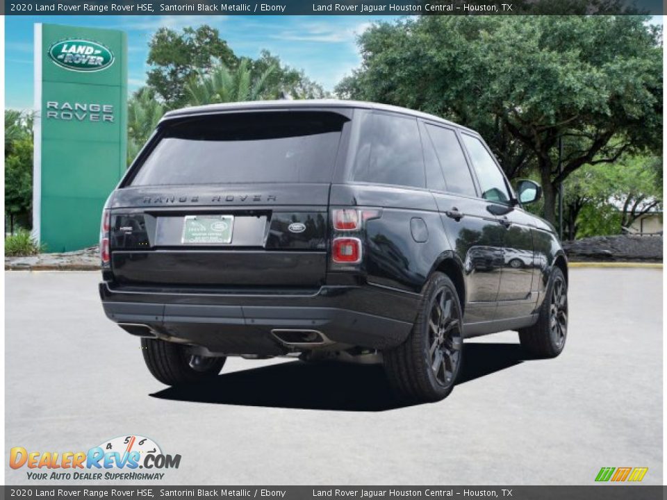2020 Land Rover Range Rover HSE Santorini Black Metallic / Ebony Photo #4