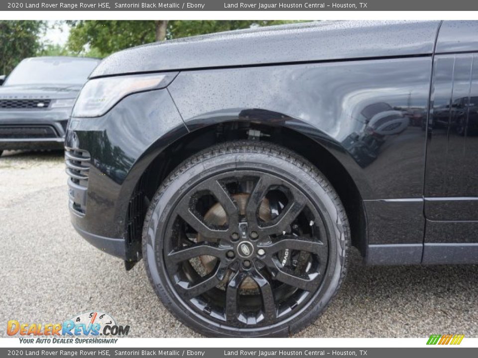 2020 Land Rover Range Rover HSE Santorini Black Metallic / Ebony Photo #6