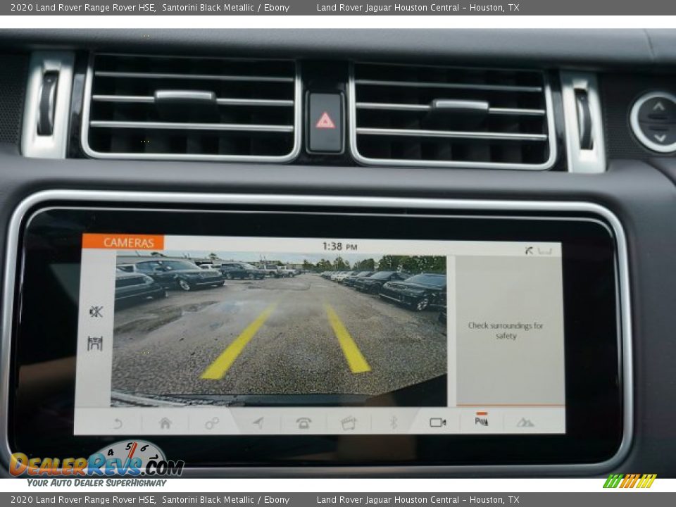 2020 Land Rover Range Rover HSE Santorini Black Metallic / Ebony Photo #9