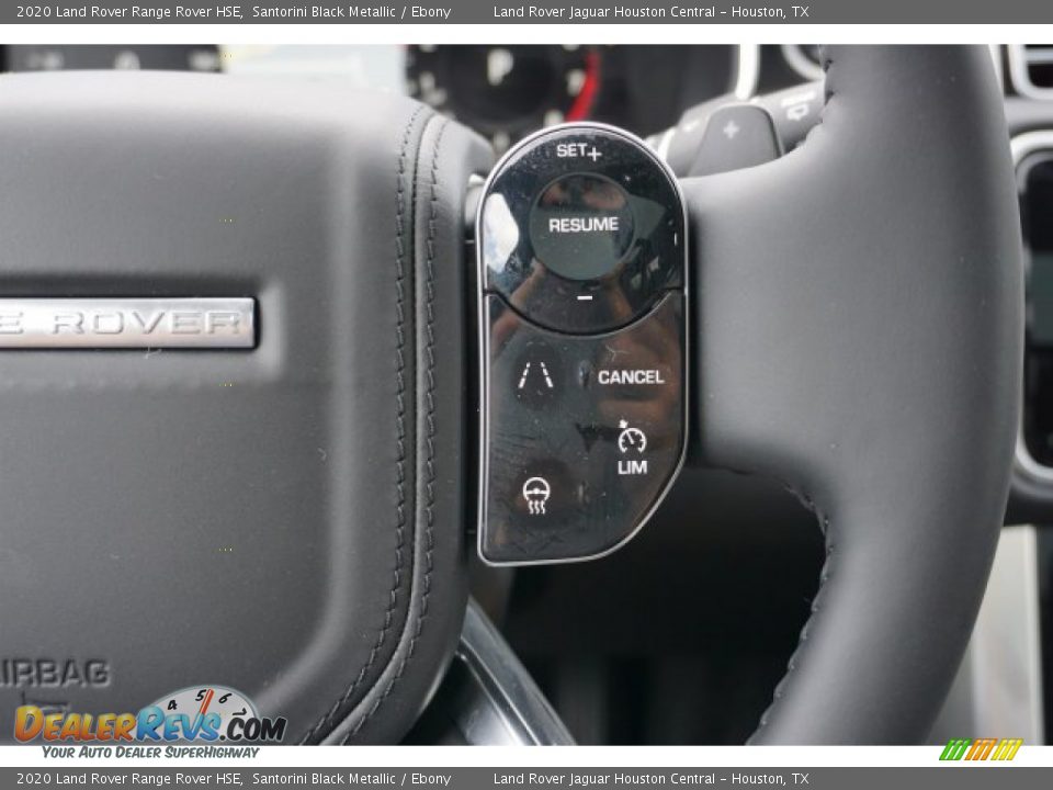 2020 Land Rover Range Rover HSE Santorini Black Metallic / Ebony Photo #15