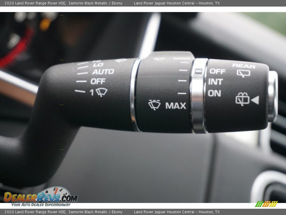 2020 Land Rover Range Rover HSE Santorini Black Metallic / Ebony Photo #16