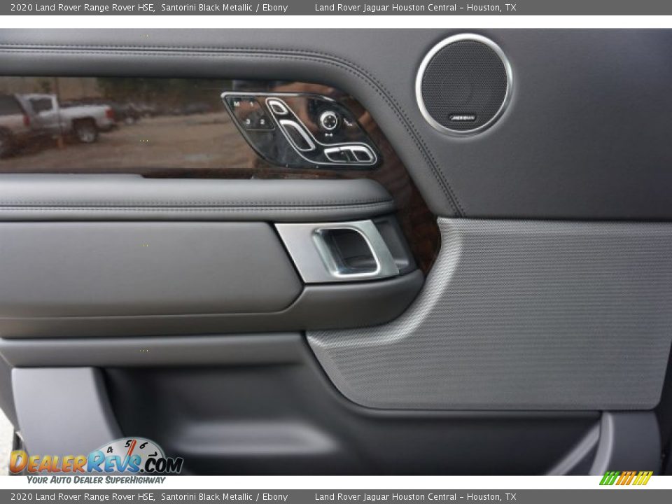 2020 Land Rover Range Rover HSE Santorini Black Metallic / Ebony Photo #20