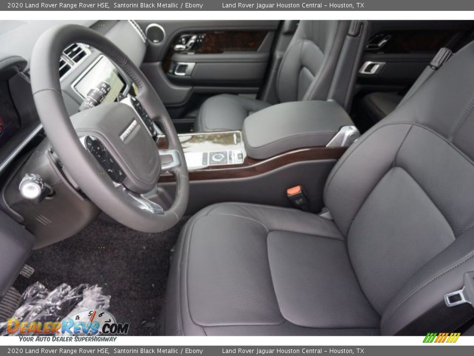 2020 Land Rover Range Rover HSE Santorini Black Metallic / Ebony Photo #22