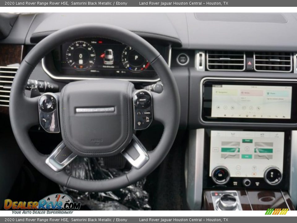 2020 Land Rover Range Rover HSE Santorini Black Metallic / Ebony Photo #26
